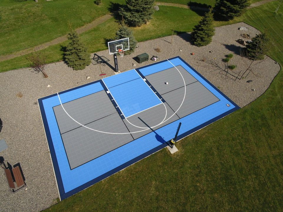 Home Courts Australia – 14m x 15m Half Basketball Court