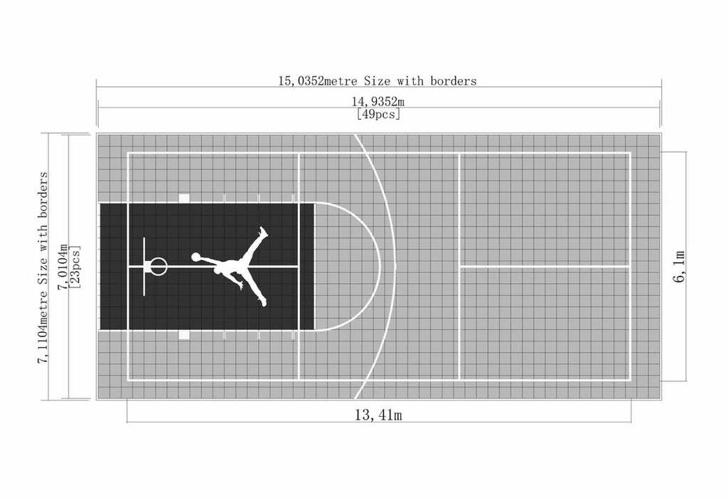 Home Courts Australia – Custom 7m x 15m Basketball & Pickleball Court
