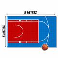 Home Courts Australia -5m x 9m Custom Basketball Court