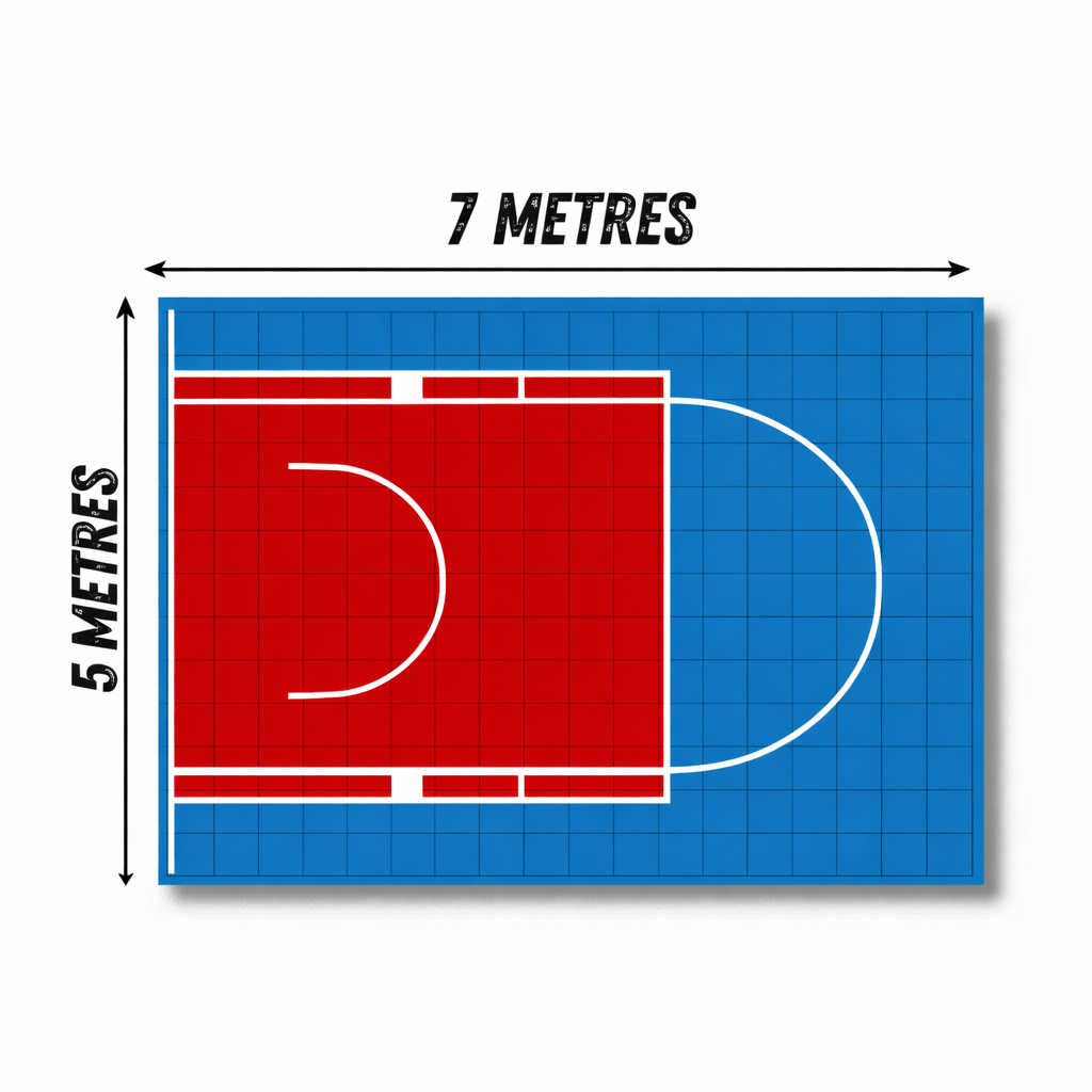 Home Courts Australia – 5m x 7m Custom Basketball Court