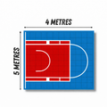 Home Courts Australia – 5m x 4m Custom Basketball Court