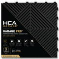HCA Garage Pro™ – Matte Black Garage Tiles