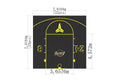 Home Courts Australia - 7m x 7m Custom Basketball Court