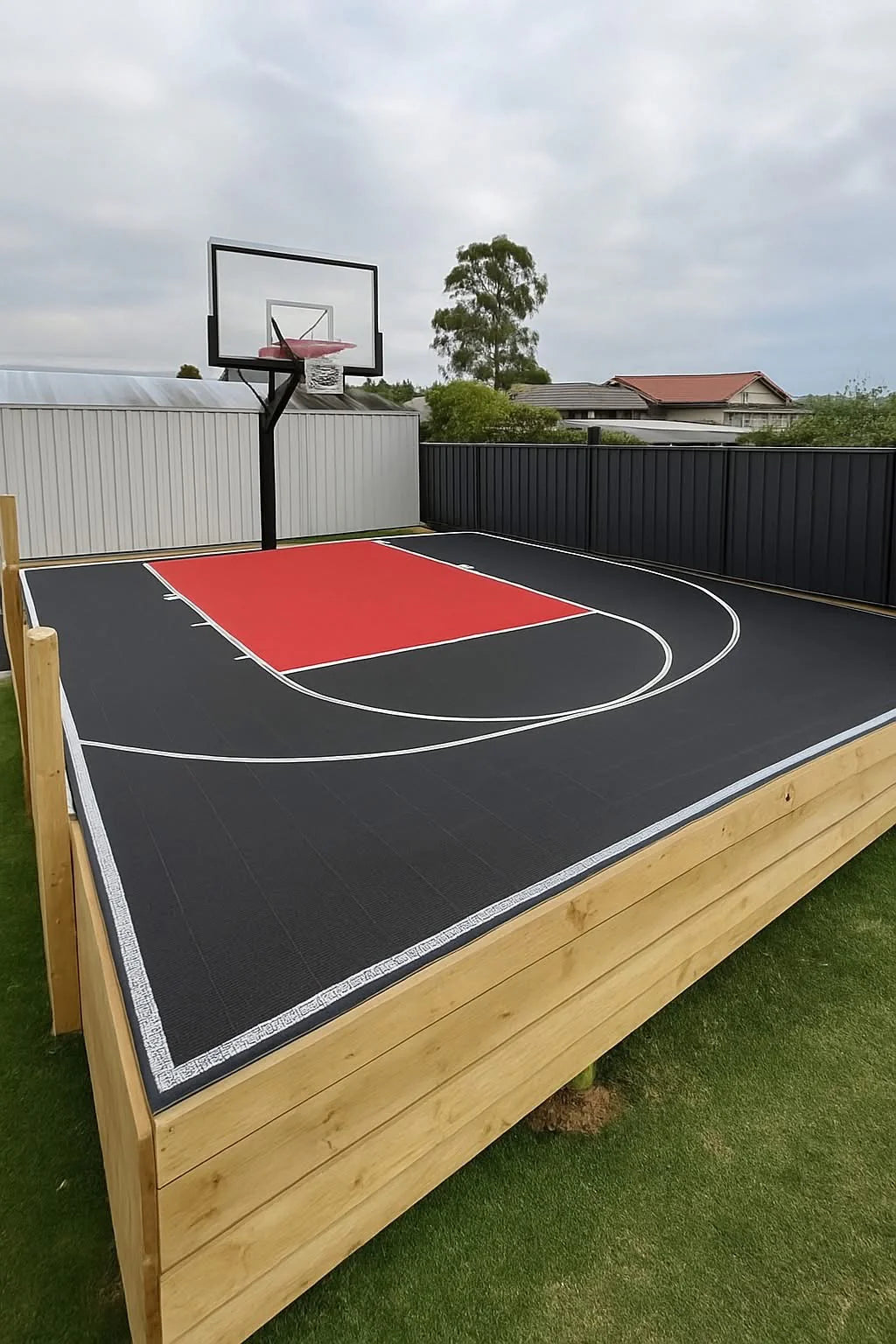 Home Courts Australia – 5m x 7m Custom Basketball Court
