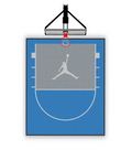 Home Courts Australia – 4.5m × 3.5m Custom Basketball Court